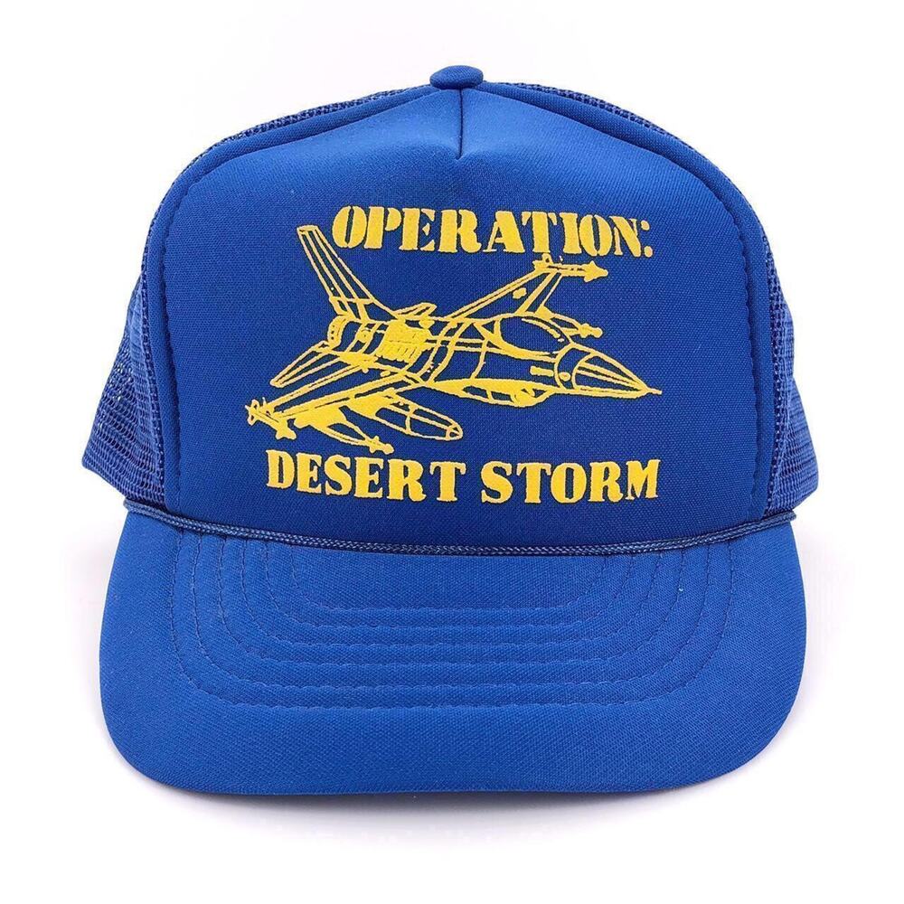 90s Operation Desert Storm trucker hat 1990s vintage